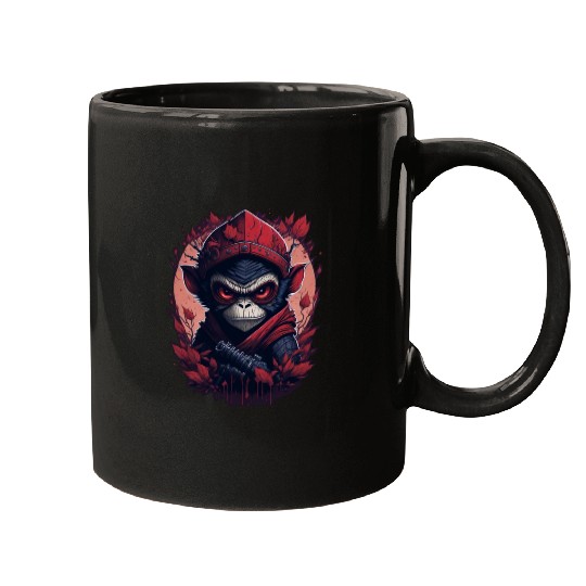Ninja Monkey Mugs