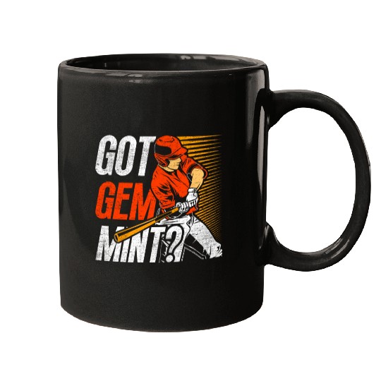 Baseball Card Collector Got Gem Mind? Mugs