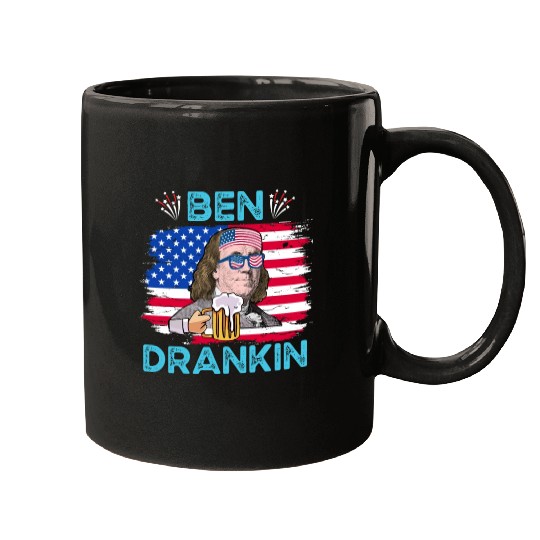 Ben Drankin US President Independence Day Mugs
