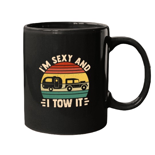Funny Camper Camping RV Mugs