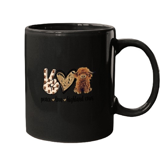 Scottish Highland Cow Mugs