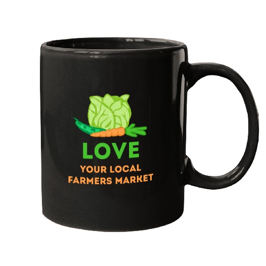 Love Your Local Farmers Market Mugs