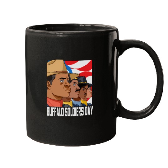 National Buffalo Soldiers Day July 28Th Patriotic Mugs