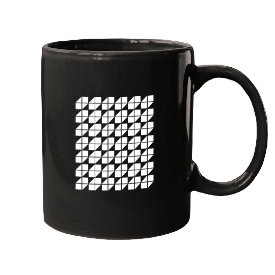geometric minimal pattern design Mugs