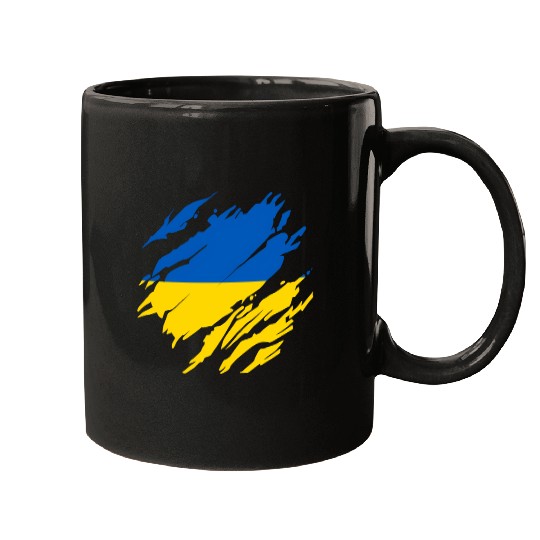Ukrainian Flag Ukraine Mugs