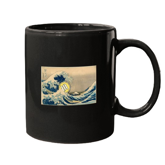 Sol painting art - Sol Crypto Mugs