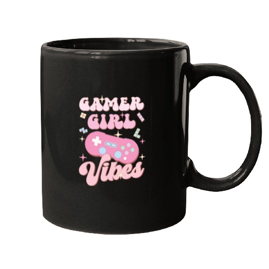 Gamer Girl Vibes, Happy Game Day Mugs