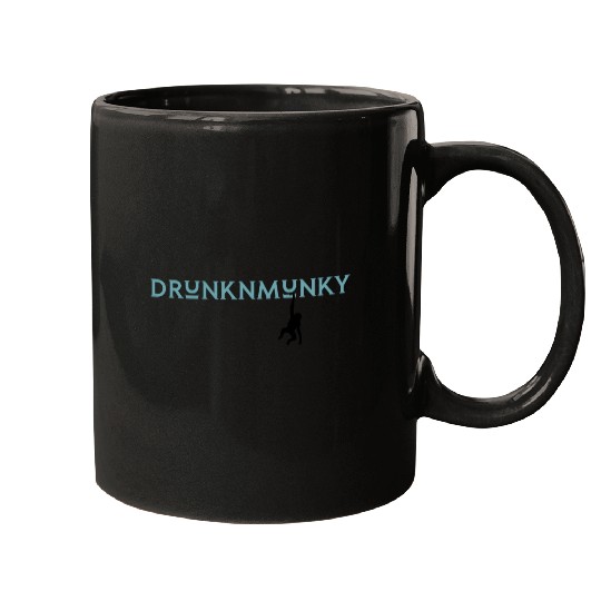 DESIGNdrunknmunky s drunk monkey Mugs