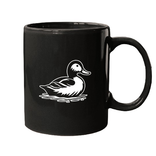 Duck Bird Nature Pond Mugs