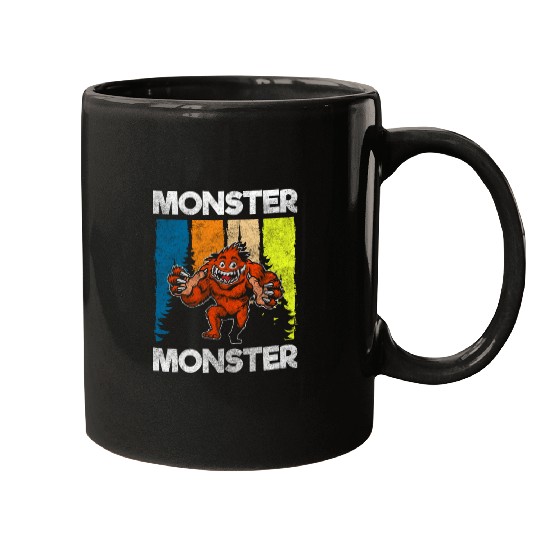 Monster Fright Character Monster Hunter Mugs