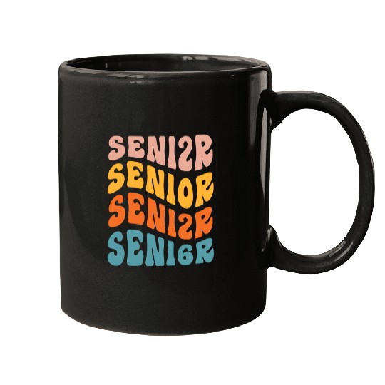 Retro Senior 2026 Graduation Class Of 2026 Back Mugs