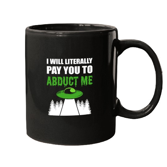Abduct Me Joker Gift Mugs