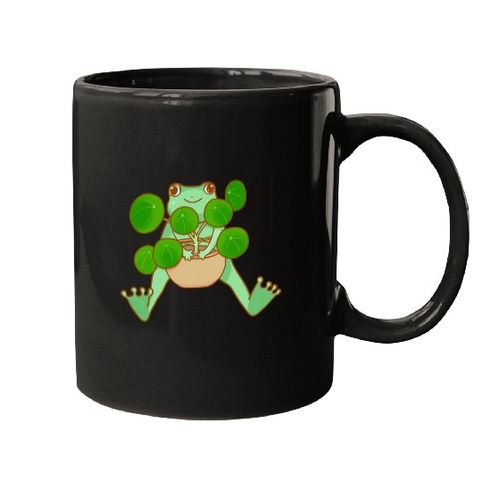 Frog Plant Therapy Mugs