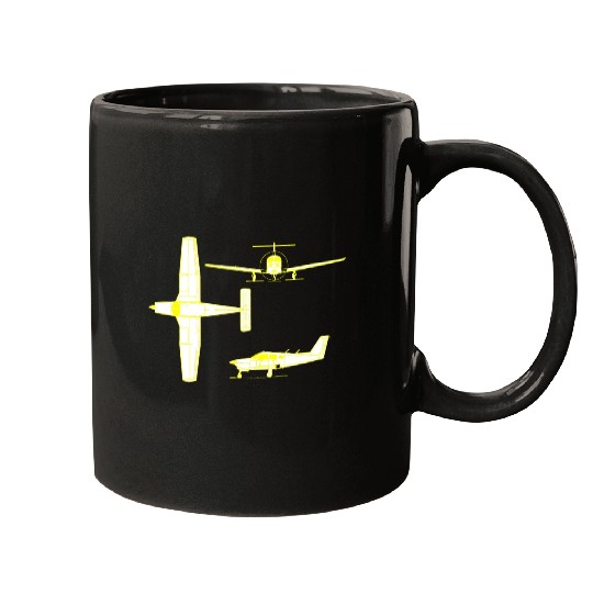 Piper PA 32 260 6 Cherokee Six Mugs