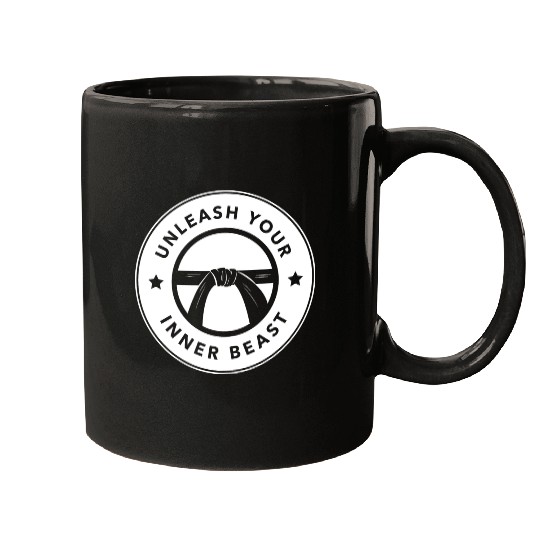 Martial Arts Unleash your inner beast Mugs