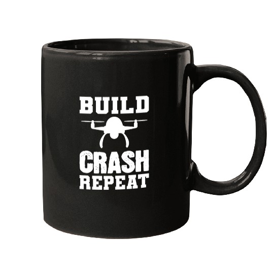 Build Crash Repeat Pilot Gift Mugs