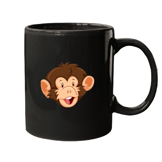 Monkey face Mugs
