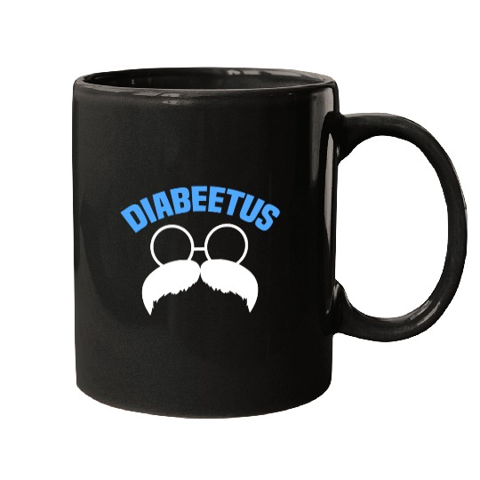 Diabeetus Funny Diabetes Awareness Diabetic Beard Mugs
