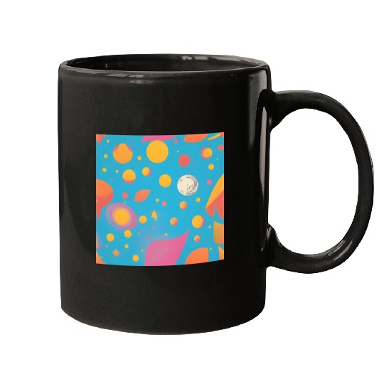 galaxy nebula draw abstract Mugs