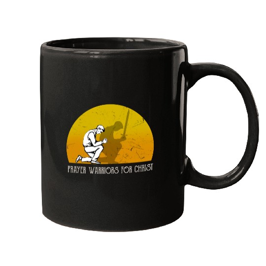 Prayer Warriors For Christ Mugs