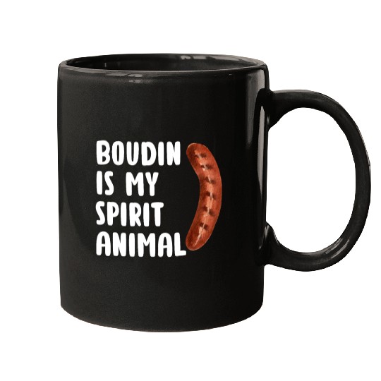 Boudin is My Spirit Animal, Funny Louisiana Cajun Mugs