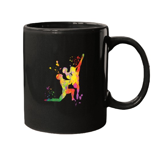Ballet Dance Couple Woman Ballerina Mugs