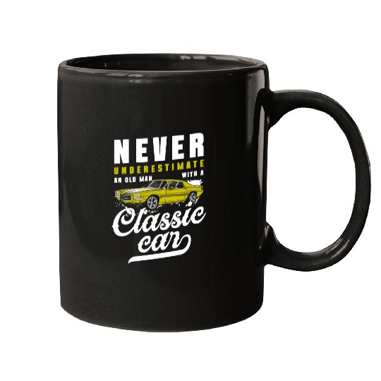 Classic Car Classic Old School Mugs