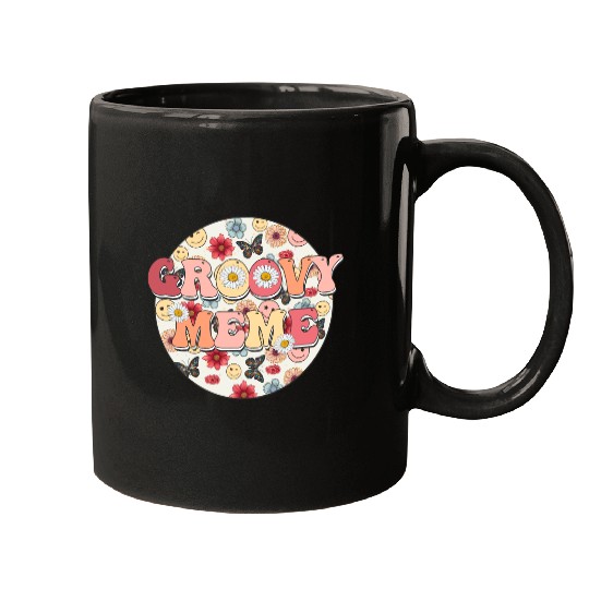 GROOVY MEME Mugs