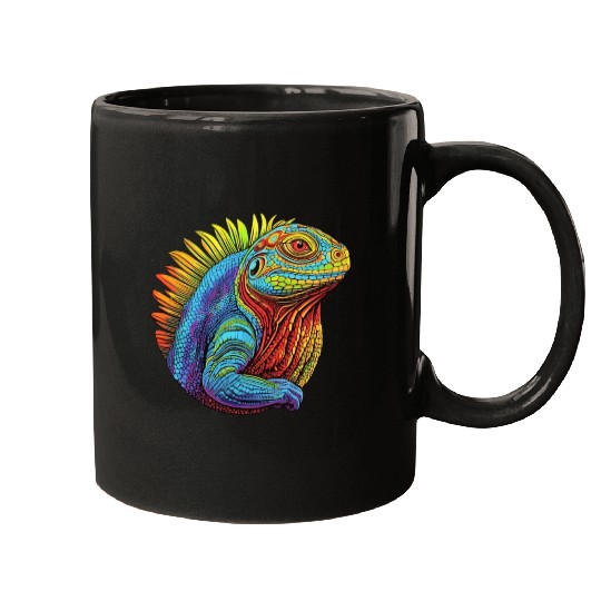 Luminous Lizard Mugs