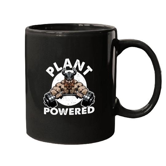 Gym Vegan Plant Powered Workout Mugs
