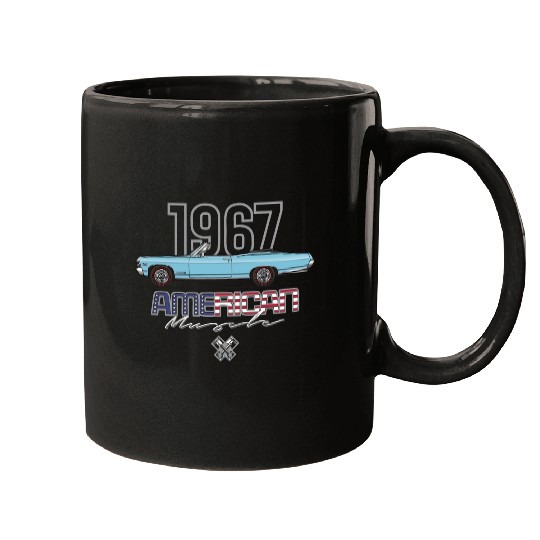 American Light Blue Convertible Mugs