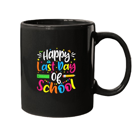 Happy Last Day Of School Teacher Student Mugs