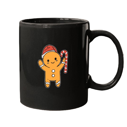 Gingerbread Cookie Baker Gift Mugs