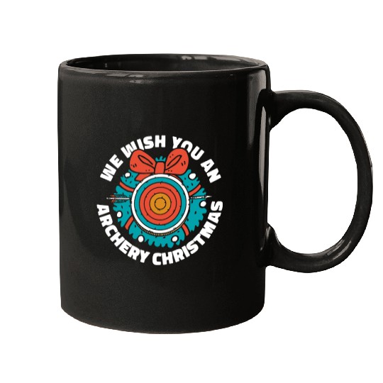 Archery Xmas Archery Christmas Mugs