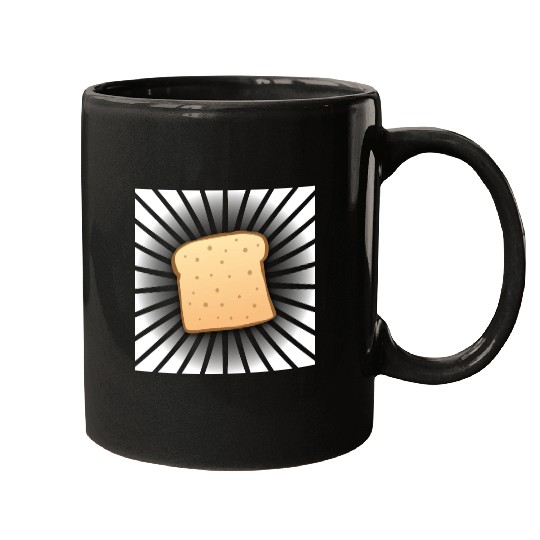 Butter Toast Slice Toaster Bread Breakfast Food Mugs