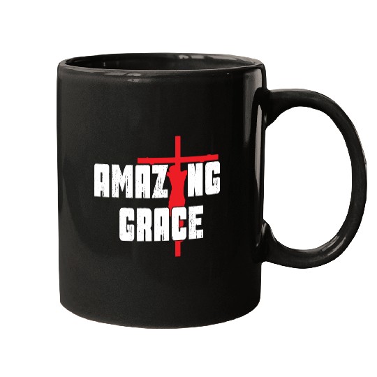 Amazing Grace Love Jesus Christian Christmas Mugs