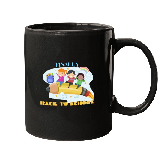 finally back to school Mugs