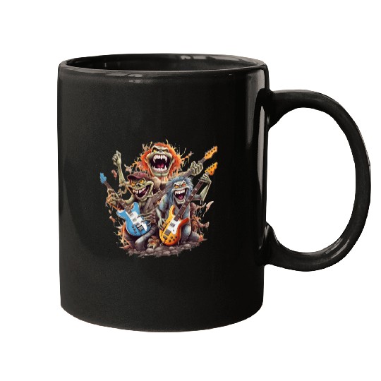 Monsters of Rock and Roll for Music enthusiasts Mugs