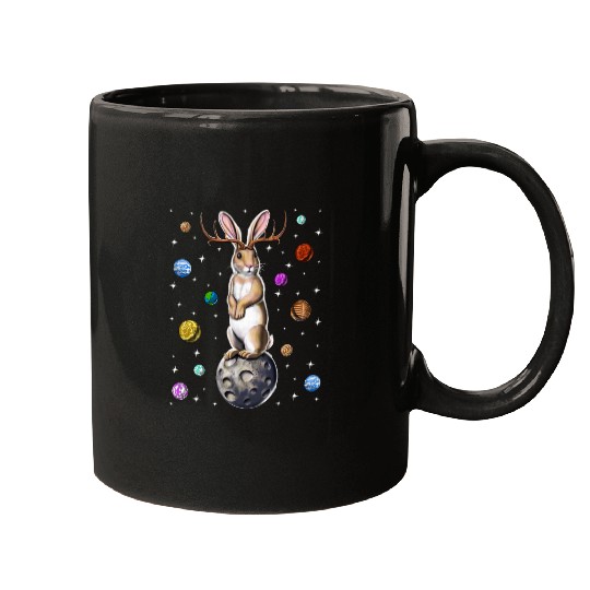 Jackalope Rabbit Mugs
