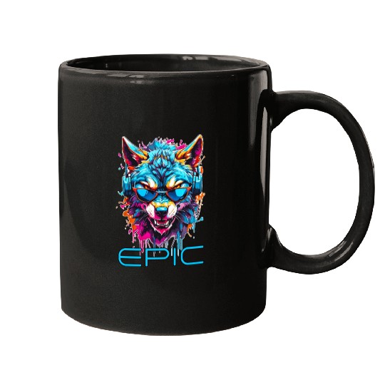 Epic Wolf Mugs
