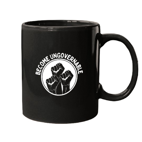 Become Ungovernable Punk Anarchy Lovers Gift Mugs