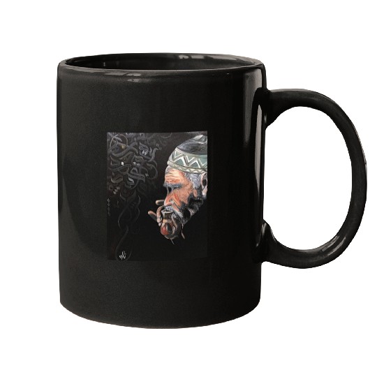 a warrior rest Mugs