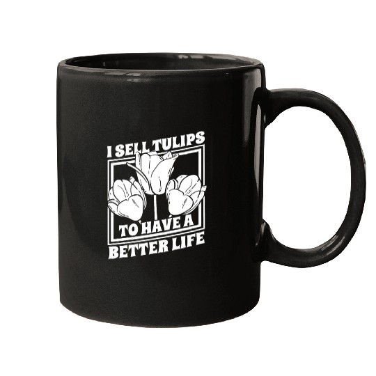 Tulip Gardening Tulips Mugs