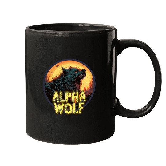 Alpha Wolf Mugs