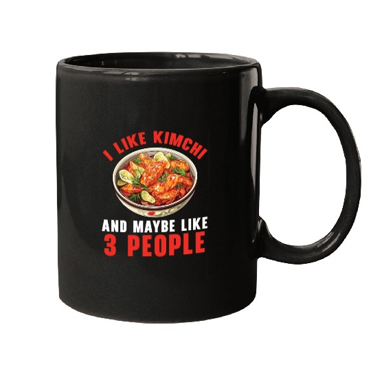 Kimchi Lover Korean Cuisine Spicy Food South Korea Mugs