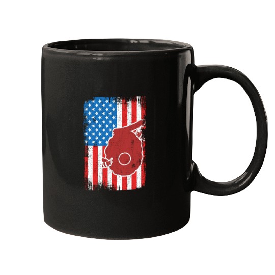 Patriotic US Beekeeper Mugs