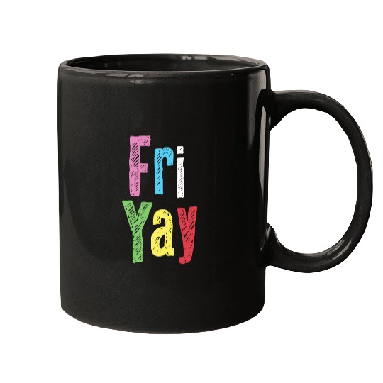 Friyay Teacher Weekend Back To School Mugs