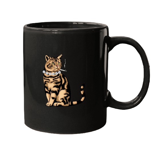 Cat Smoking Mugs