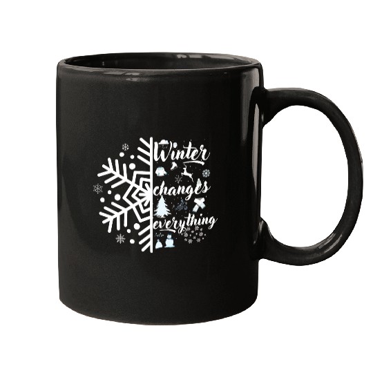 winter changes everything Mugs