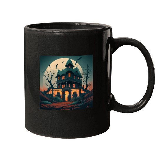 Haunted House Mugs